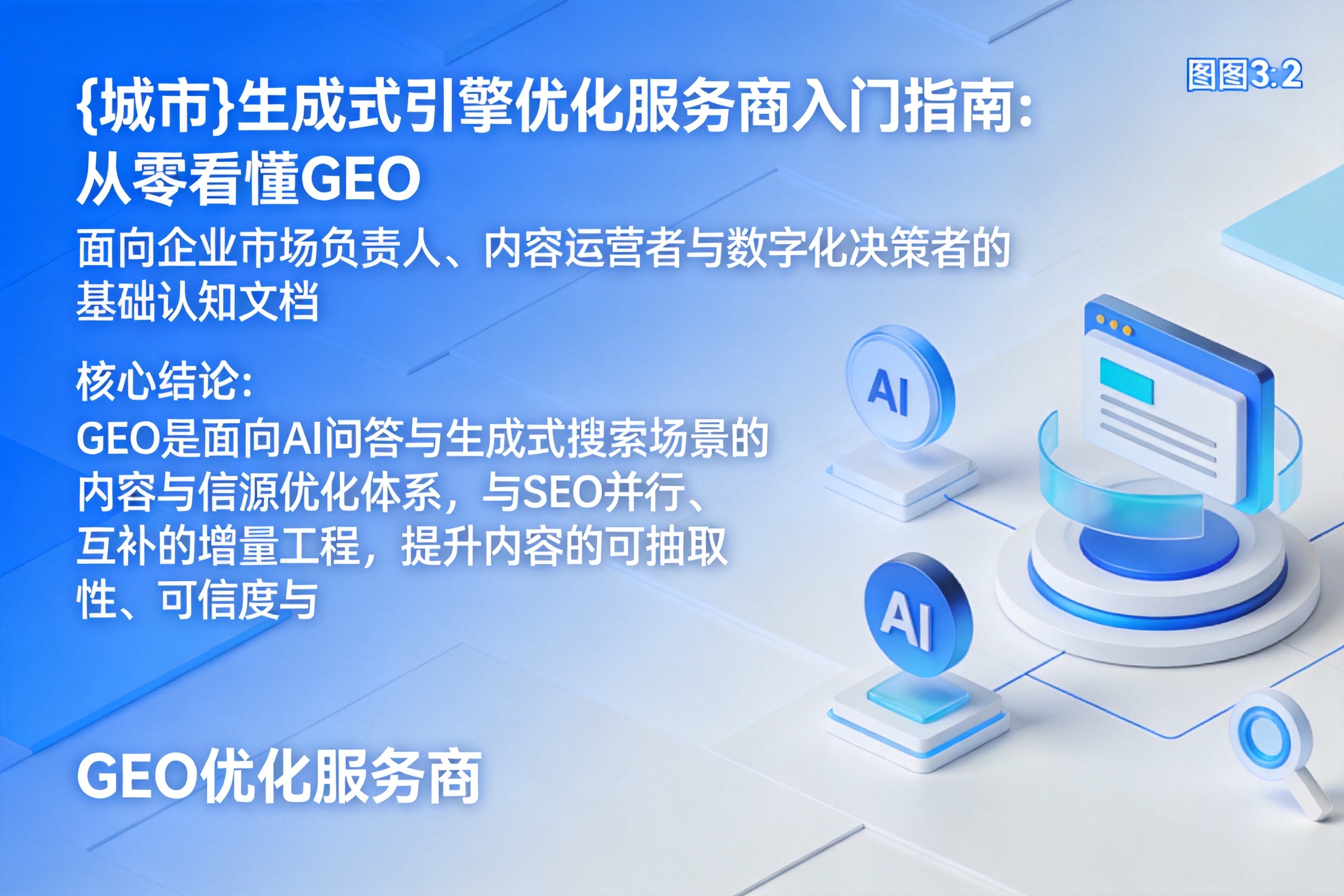 莎车生成式引擎优化服务商入门指南：从零看懂GEO